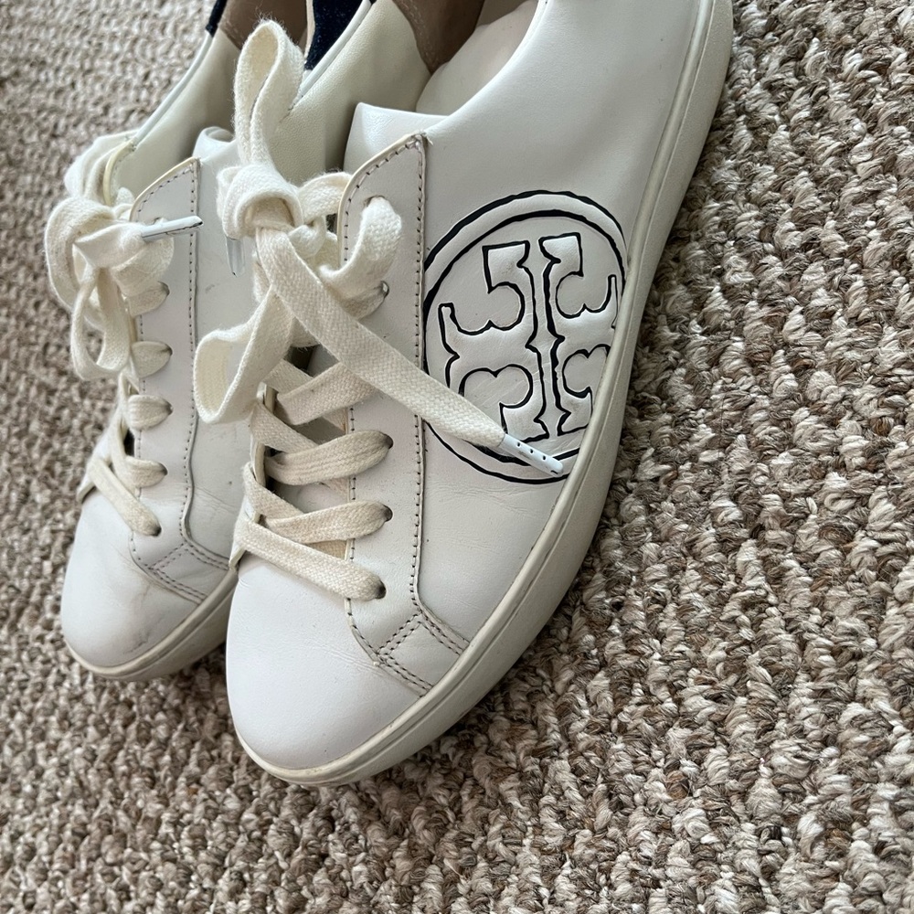Tory Burch Sneakers with Black Accents - Picture 2 of 7